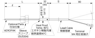 T35形 シース熱電対の画像