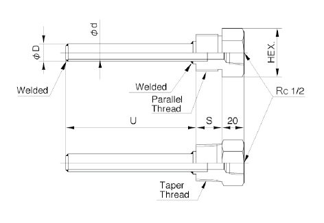 TW30A: Pipe Protection Tube Screw Type image