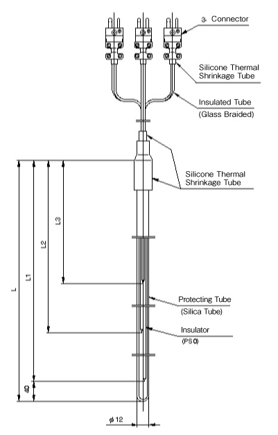 Profile Thermocouple for Diffusion Furnace Image