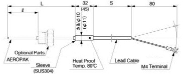T35 Type Sheathed Thermocouple Image