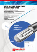 Super Fine Sheath Thermocouple Catalog Image