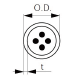 Single 4-conducting wire image