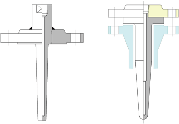 Hollowed-Out Protection Tube for Petrochemical/Gas Plants image