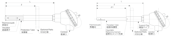 焼却炉向け高温用保護管の画像