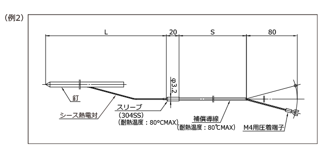 T801-2 超細径PFA 被覆熱電対 EXS Super-Fine Typeの画像
